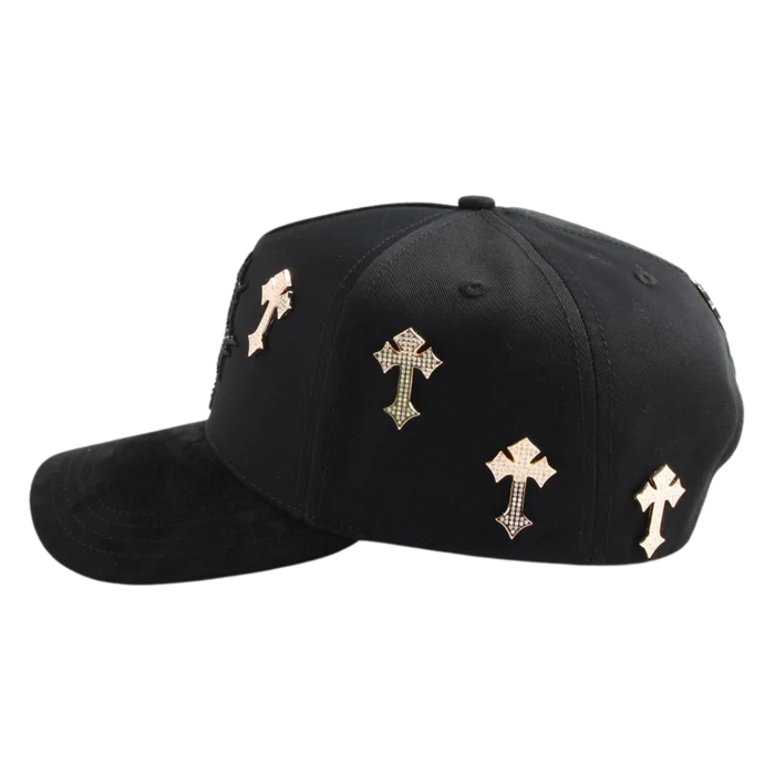 El Barbas Hats CROSS (24K ROSE GOLD) - Image 2