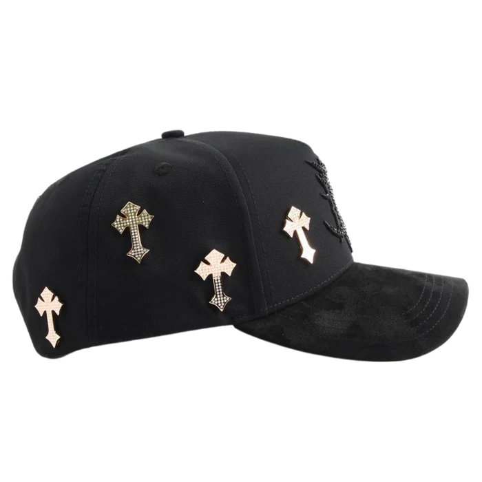 El Barbas Hats CROSS (24K ROSE GOLD) - Image 3