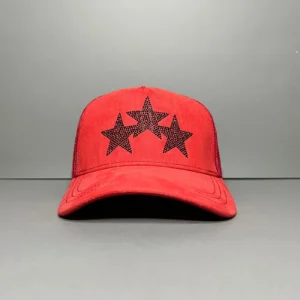 Barbas Hats B Star Red