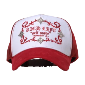 Barbas Hats RICH LIFE RED